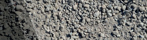 EBH recycled Concrete  - DGB / DGS R1 Road Base Class R1 recycled material (concrete blend) with a nominal size of -20mm (Pi 0%)